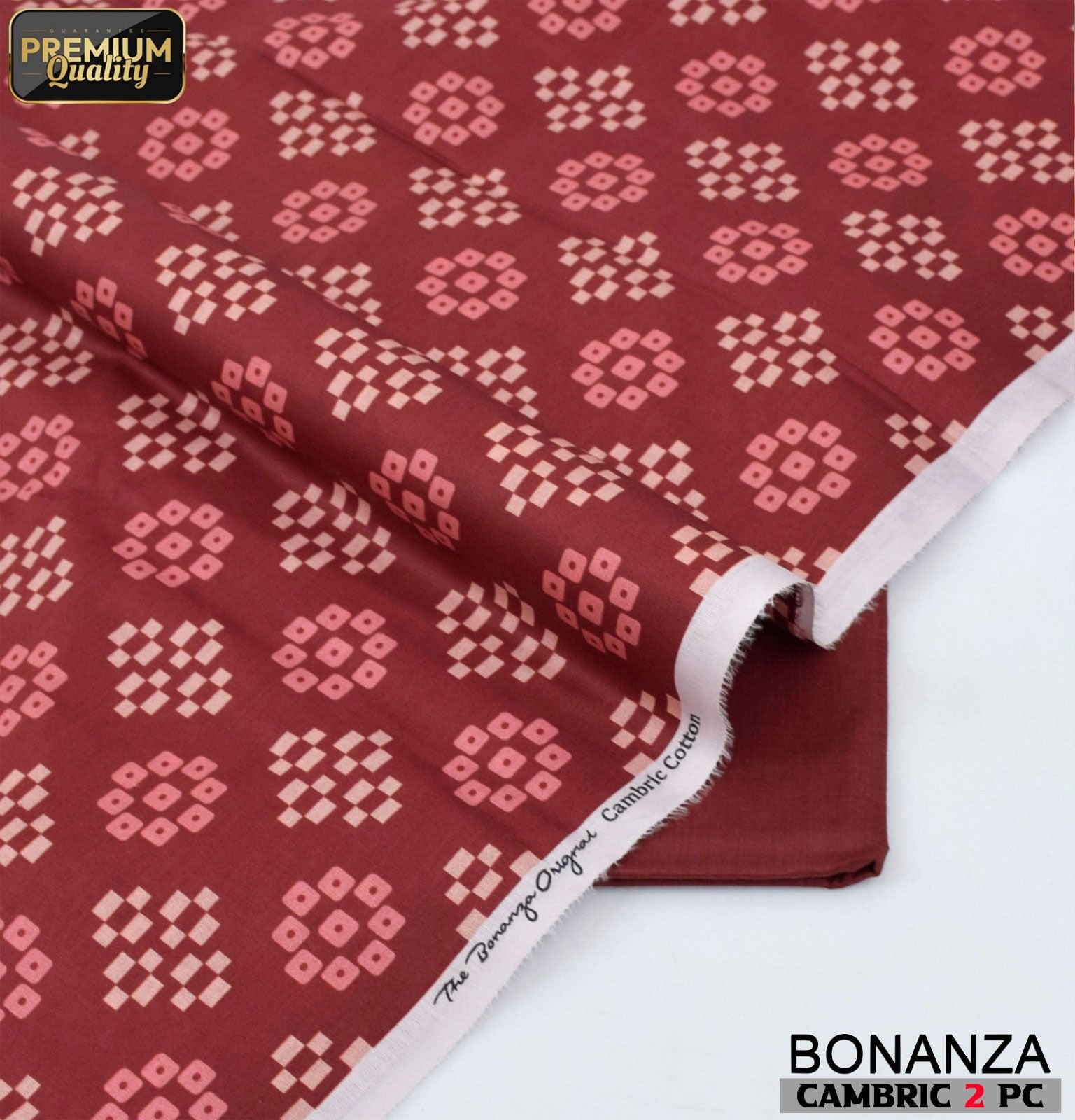 Bonanza Original Cambric 2-Piece Un-Stiched