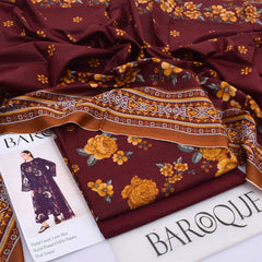 Baroque lawn 3-Piece Un-stiched
