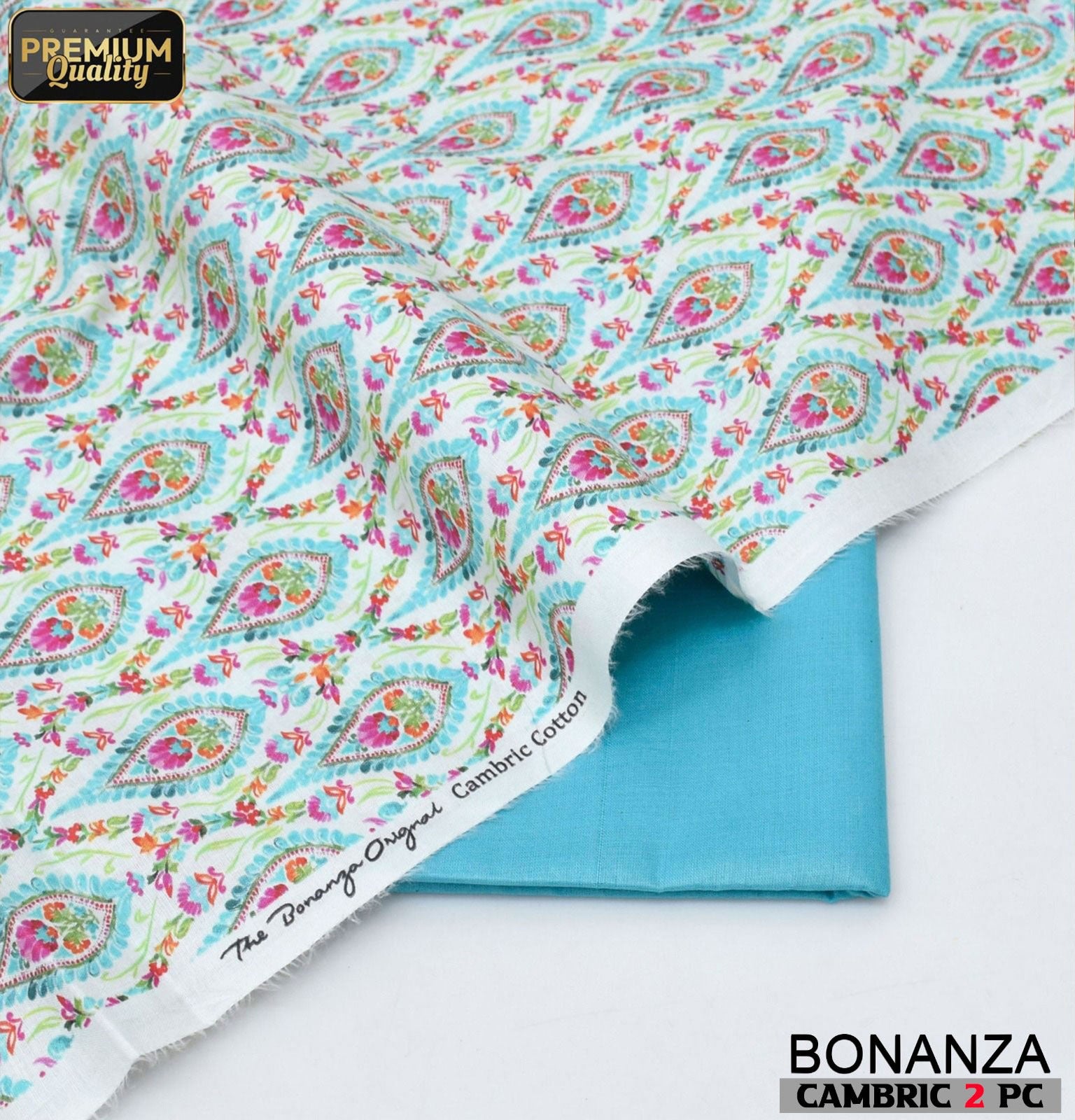 Bonanza Original Cambric 2-Piece Un-Stiched