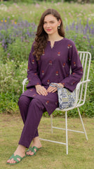 Lawn Embroidered Unstiched 2-Piece - D18