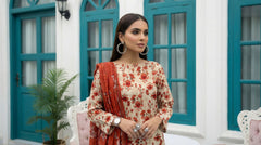 Gul Ahmed Bana Dora Lawn 3-Piece Unstiched