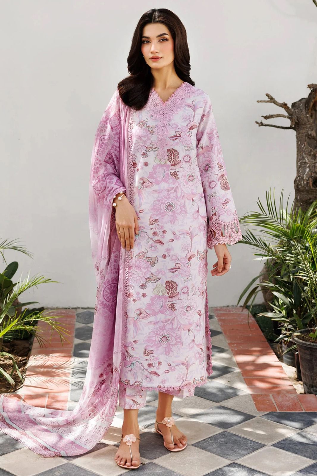 Baroque Khaddar 3-Piece Un-stiched