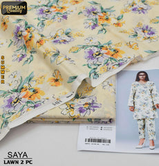 Saya Lawn 2-Piece Digital Print Unstiched