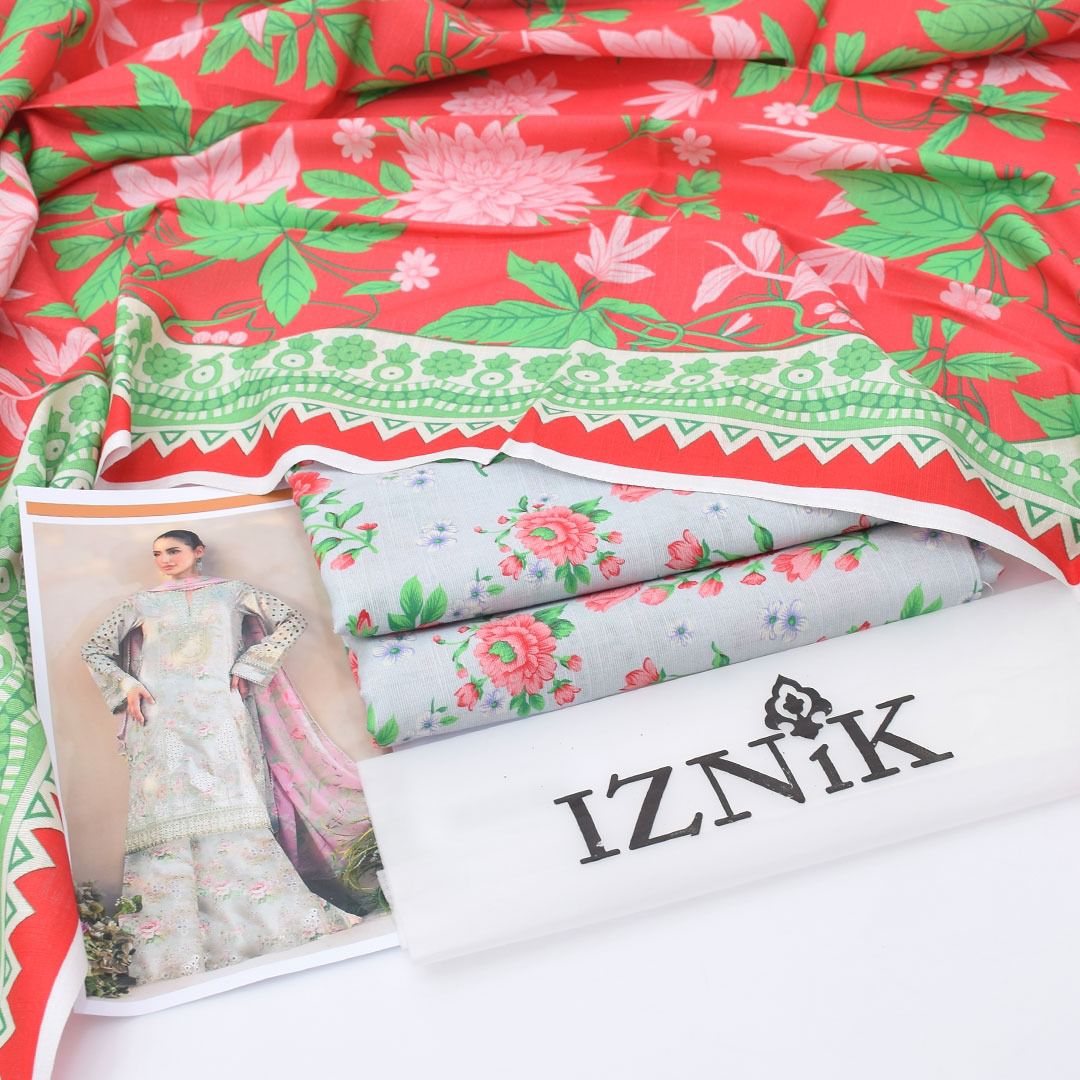 Iznik Khaddar 3-Piece Unstiched