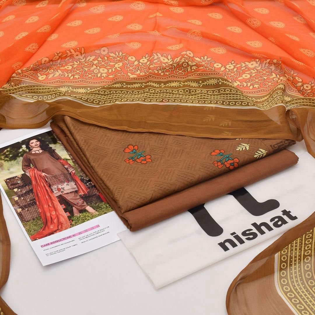 Nishat Lawn 3-Piece Unstiched