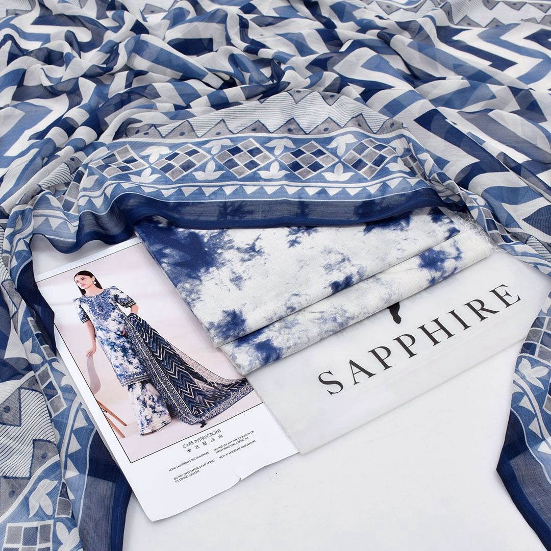 Sapphire Lawn 3-Piece Unstiched