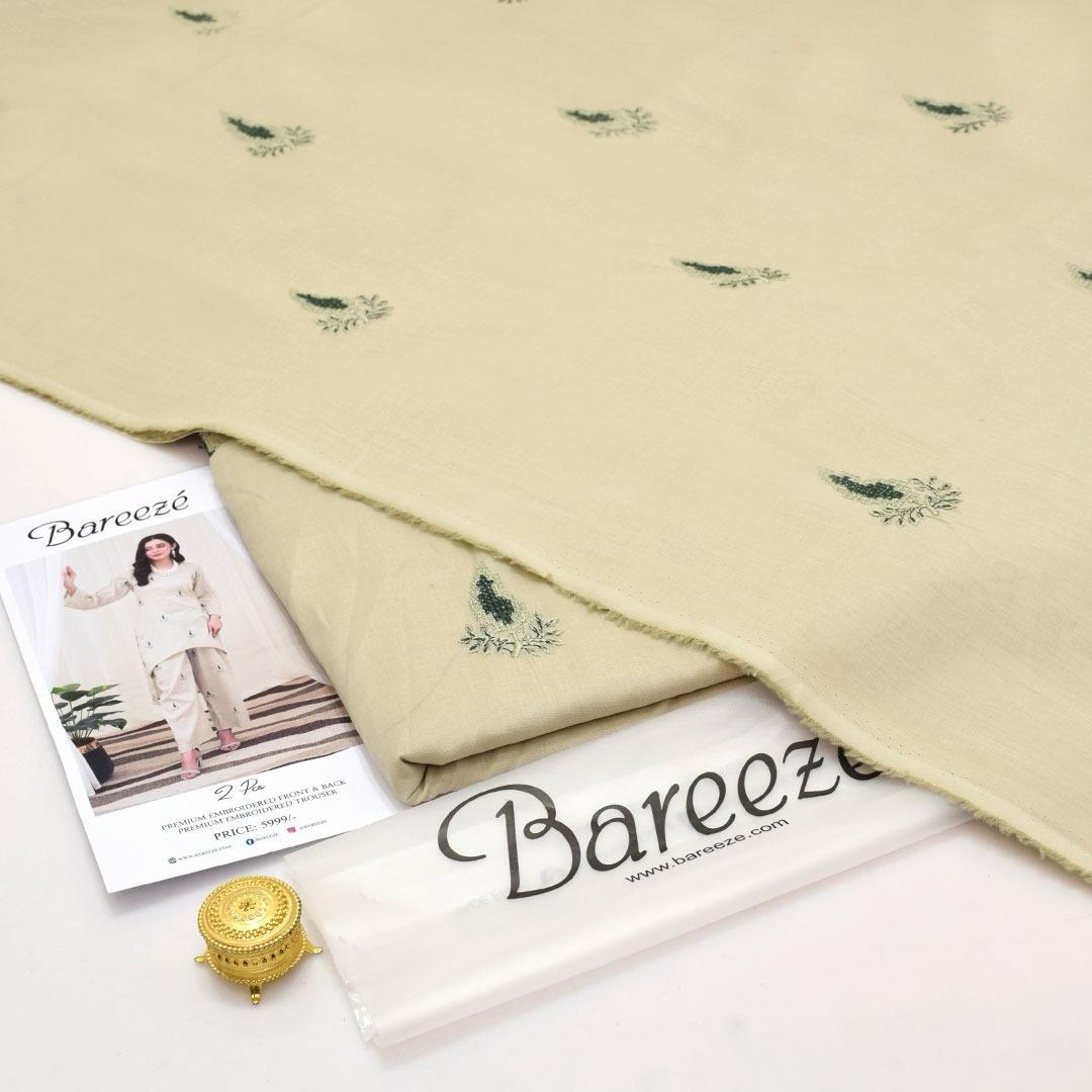 Bareeze Embroidered 2-Piece Unstiched Lawn