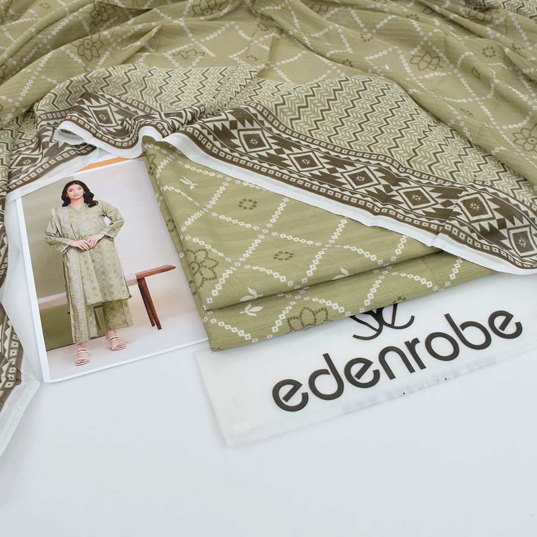 Edenrobe Tana Dora Lawn 3-Piece Unstiched