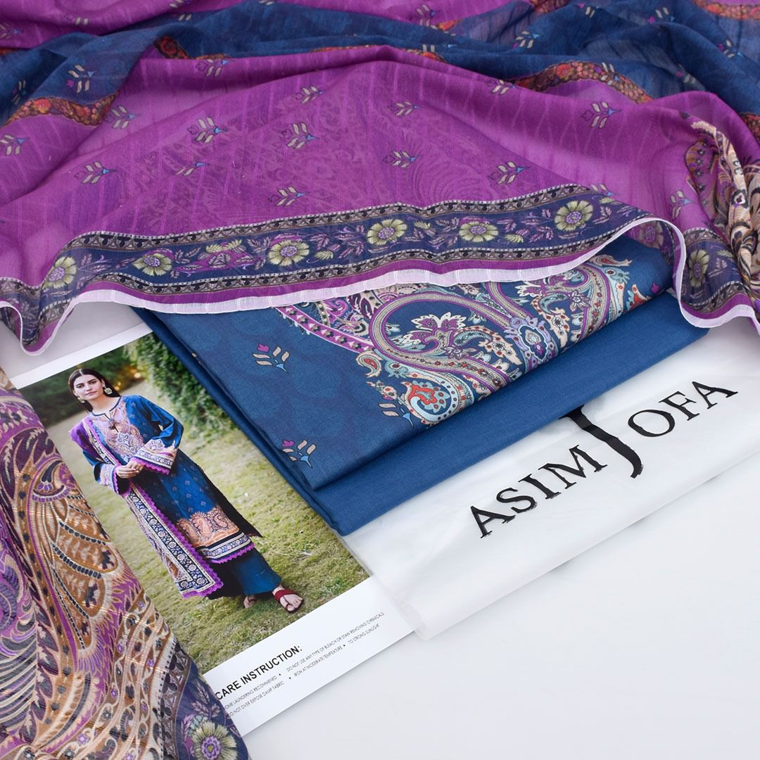 Asim Jofa Lawn 3-Piece Unstiched