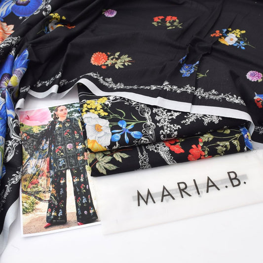 Maria.B Digital Printed Khaddar 3-Piece Un-Stiched