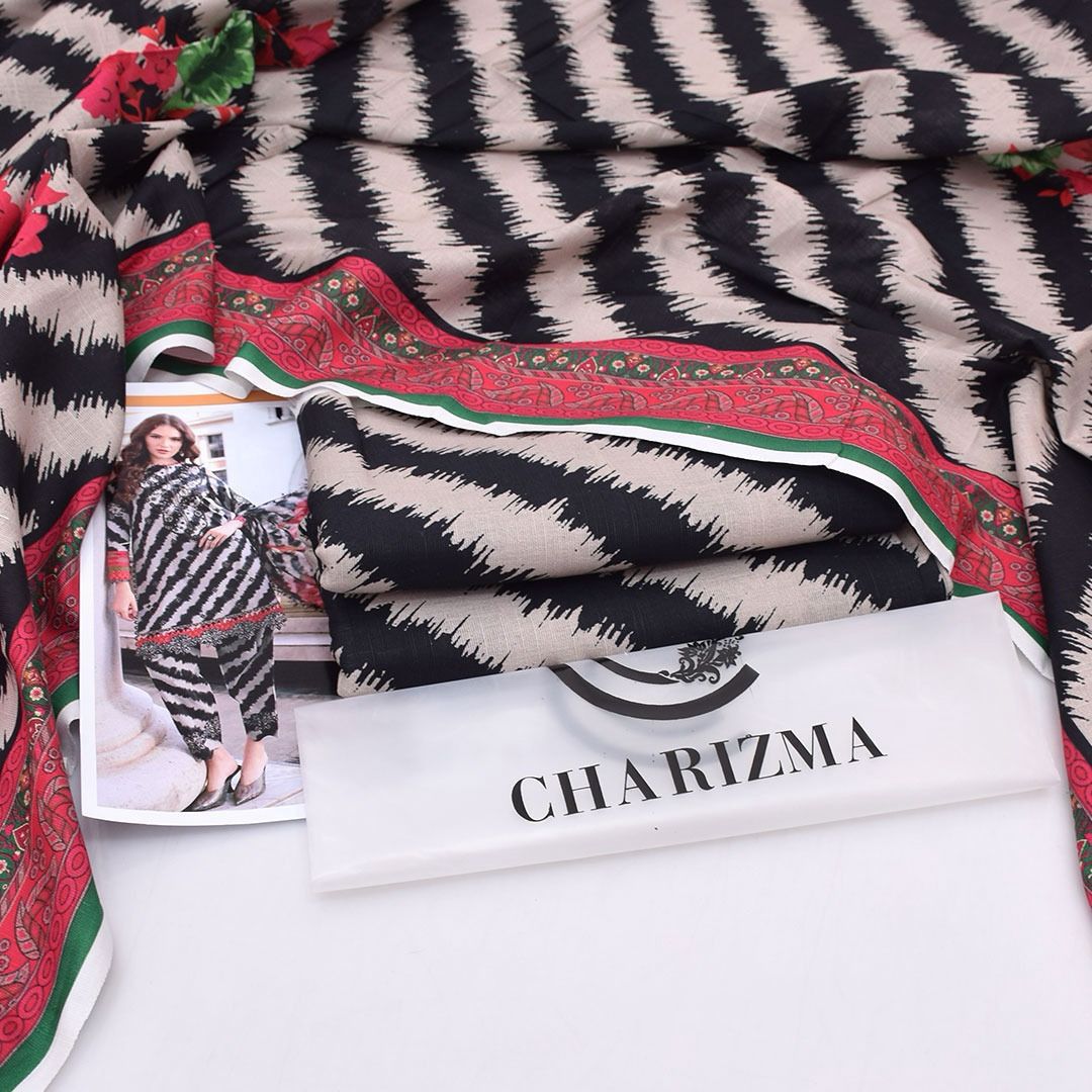 Charizma Khaddar 3-Piece Unstiched