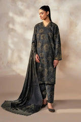 Baroque 3Pcs Unstiched Lawn