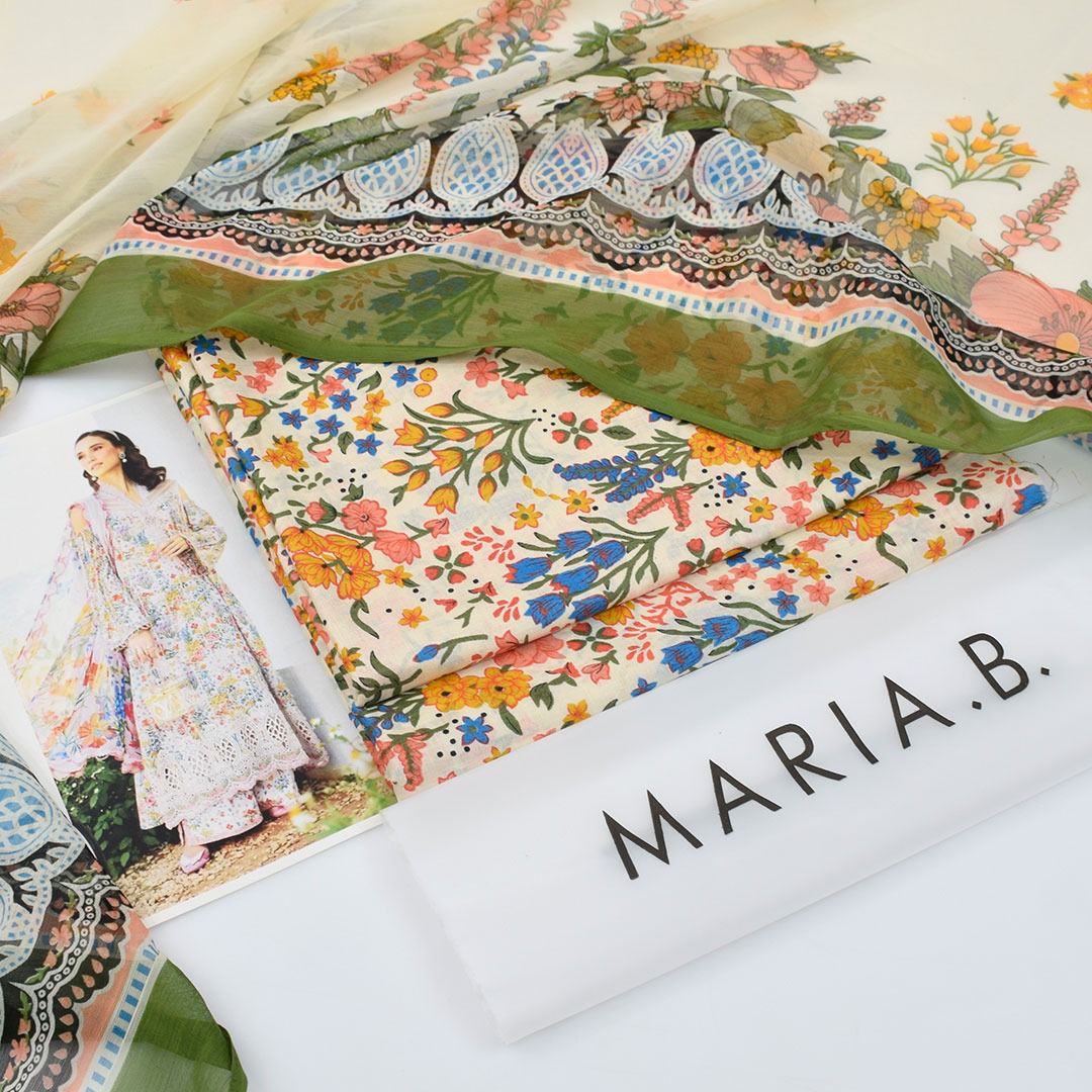 Maria.B Lawn 3-Piece Unstiched