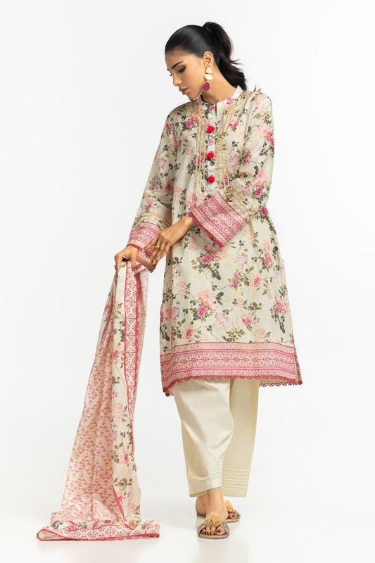 Gul Ahmed Lawn 3-Piece Unstiched