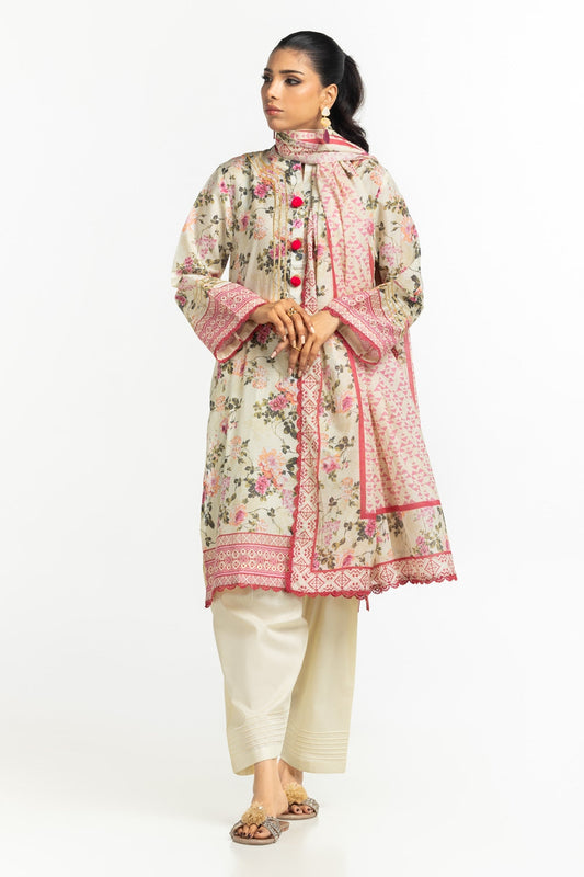 Gul Ahmed Lawn 3-Piece Unstiched