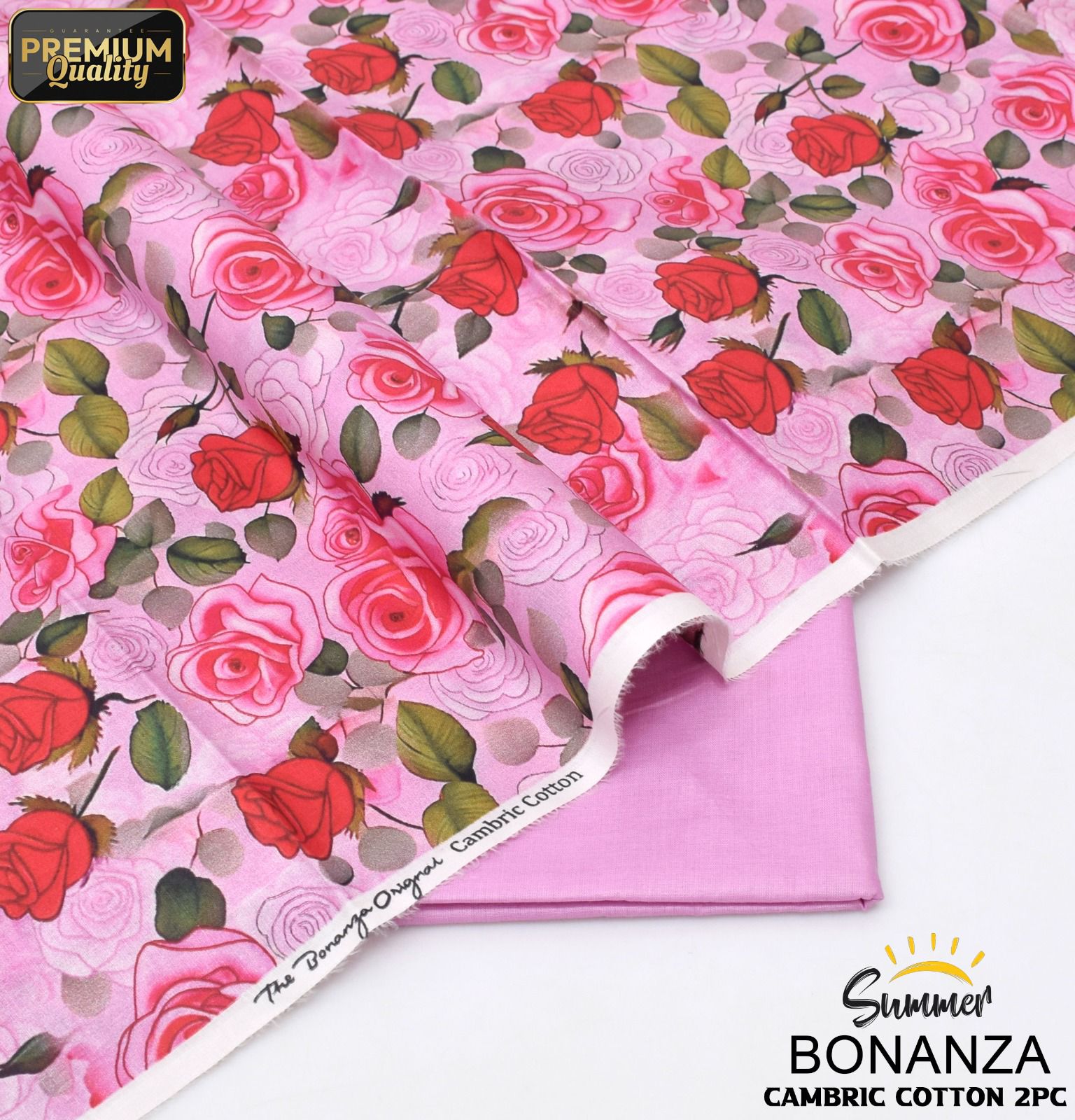 Bonanza Cambric 2-Piece Mid Season Un-Stiched