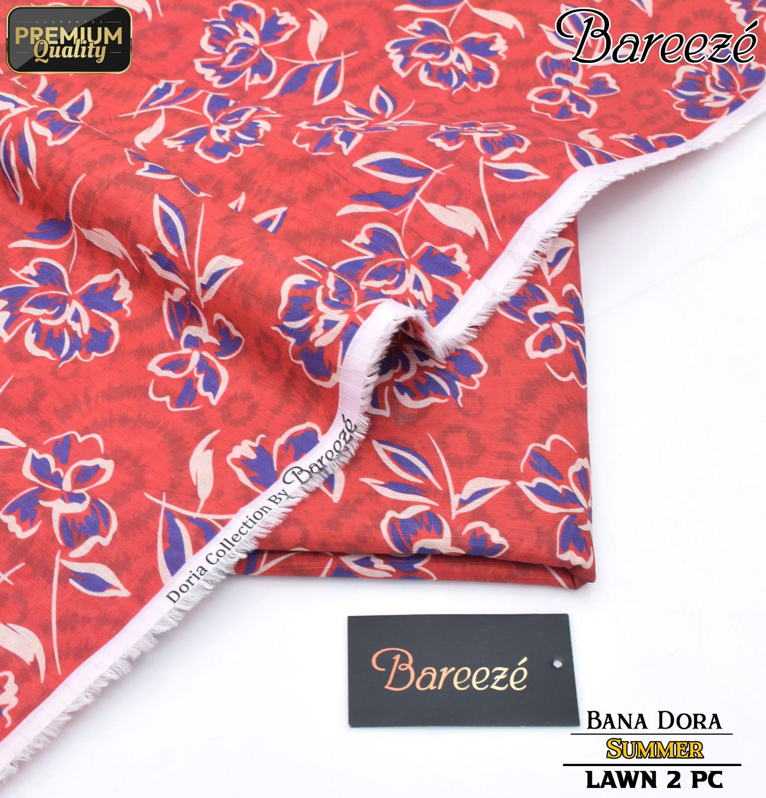 Bareeze Bana Dora Lawn Digital Printed 2-Piece Unstiched