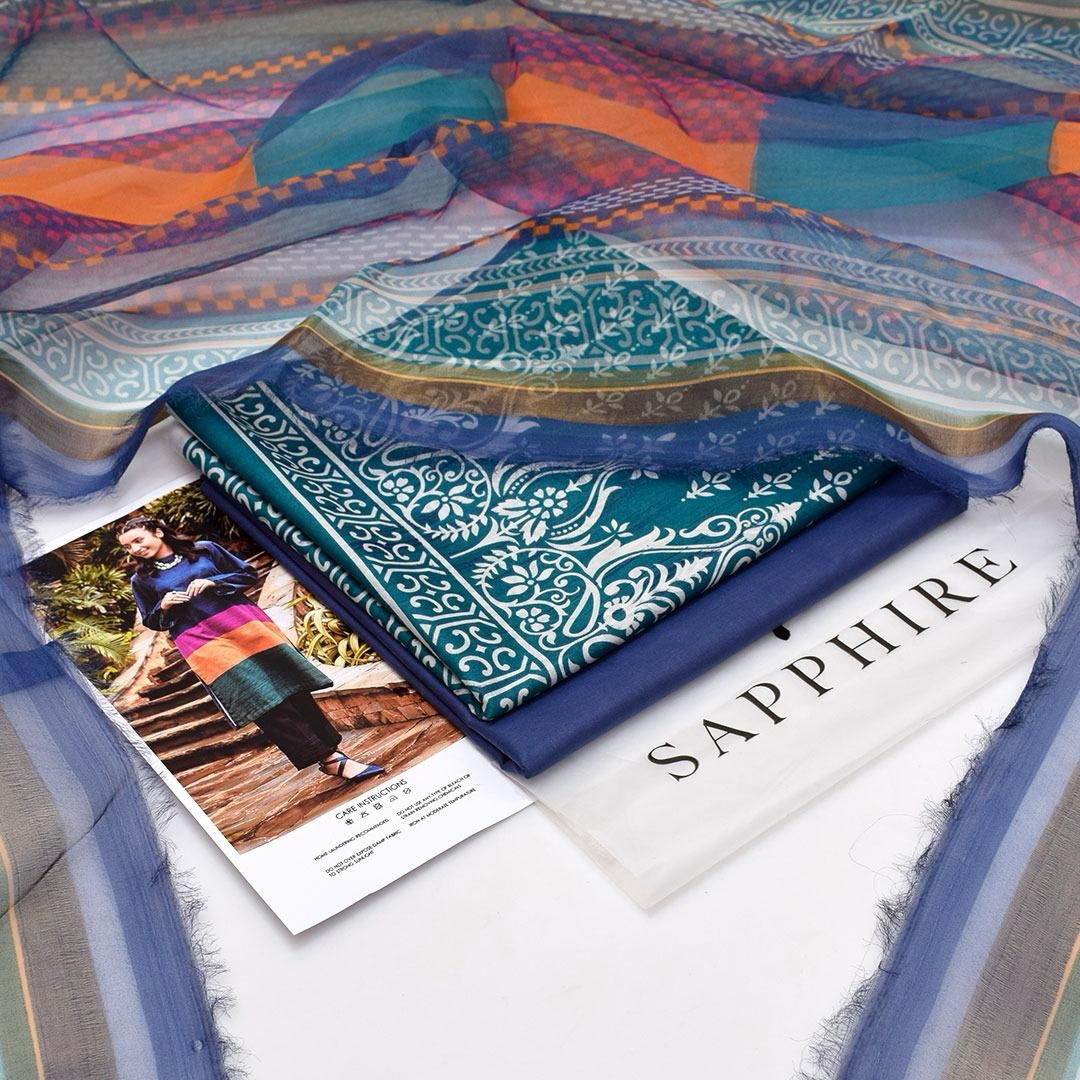 Sapphire Lawn 3-Piece Unstiched