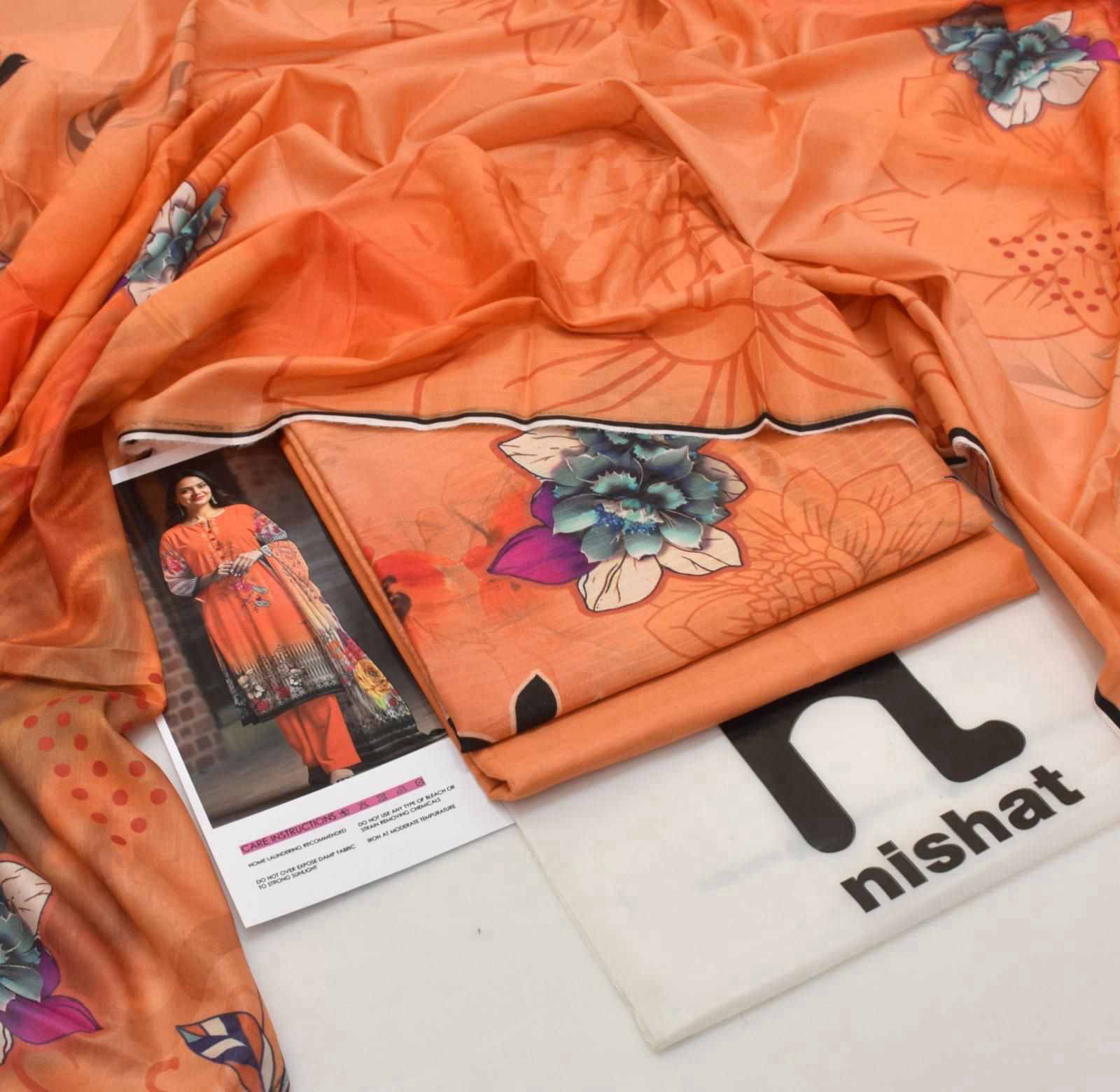 Nishat Tana Dora Lawn 3-Piece Unstiched