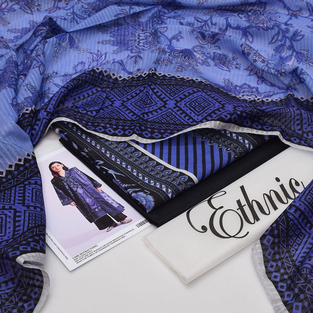 Ethnic Lawn 3-Piece Unstiched