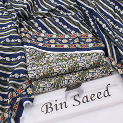 Bin Saeed Lawn 3-Piece Unstiched