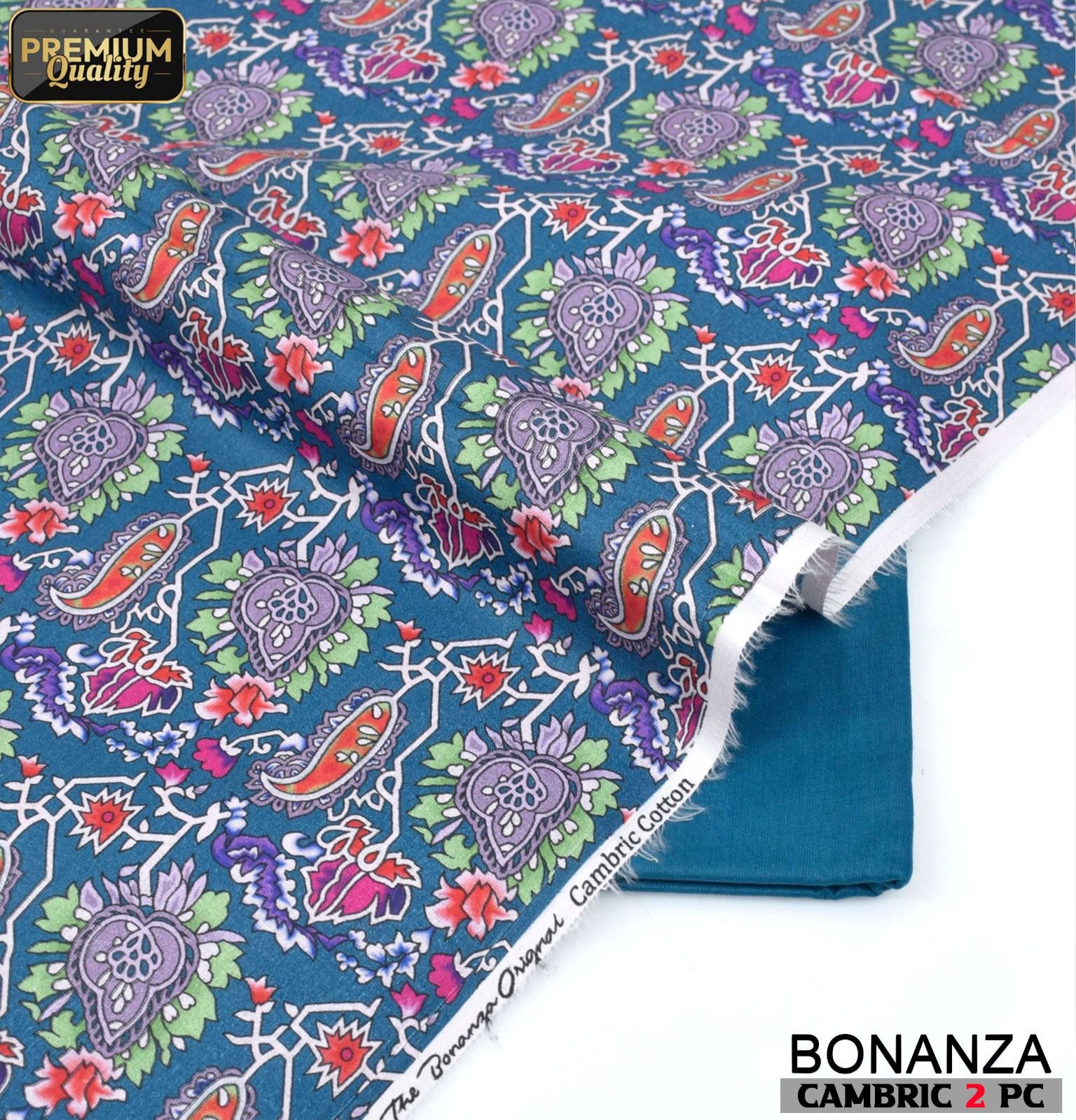 Bonanza Original Cambric 2-Piece Un-Stiched