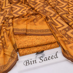 Bin Saeed Lawn 3-Piece Unstiched