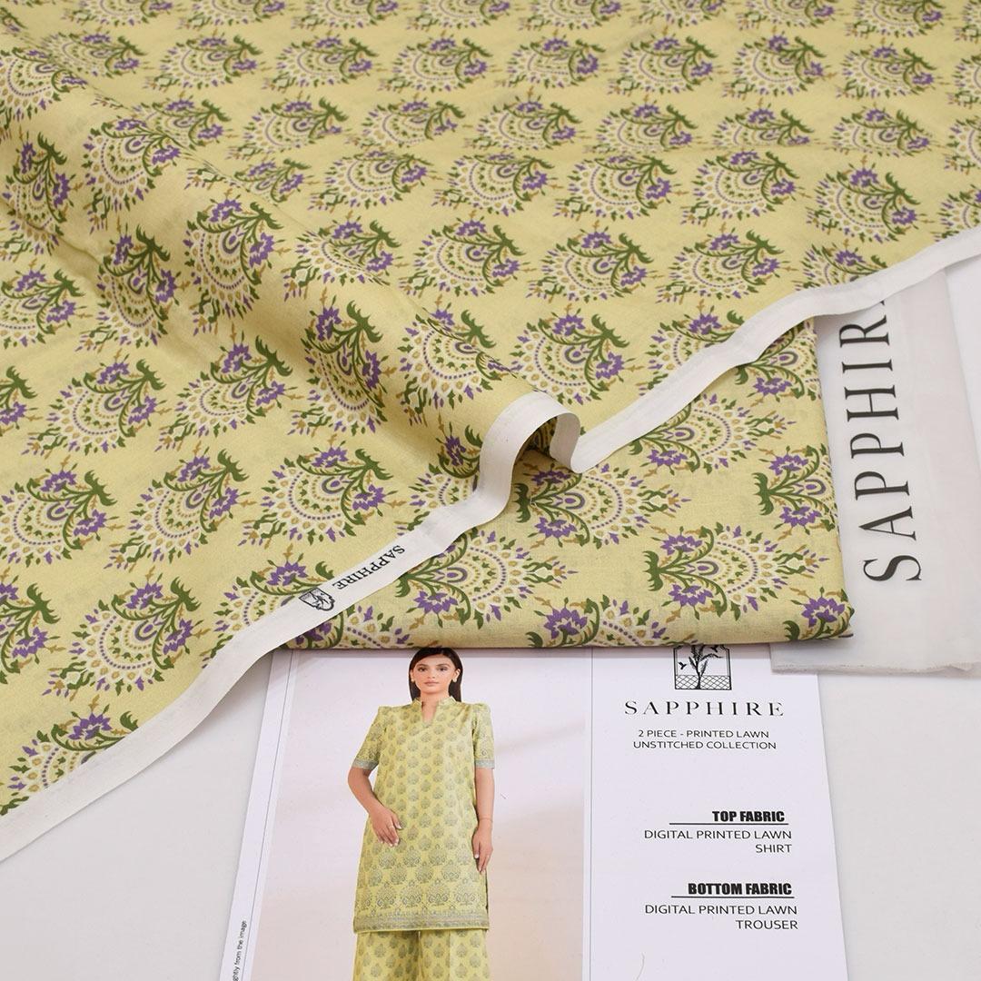 Sapphire Lawn 2-Piece Digital Print Unstiched