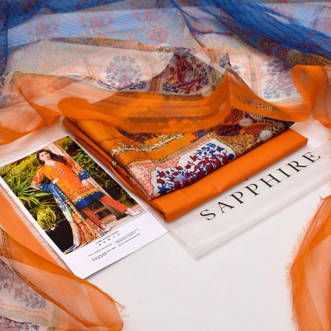 Sapphire Lawn 3-Piece Unstiched