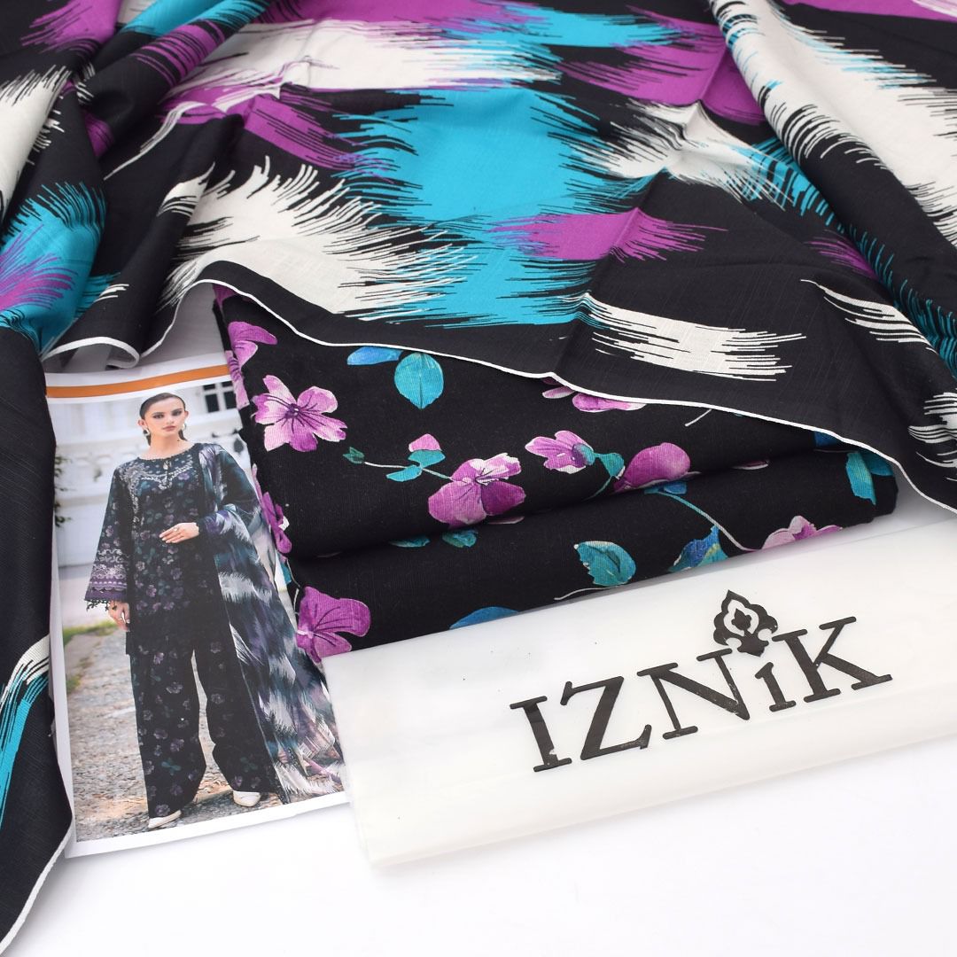 Iznik Khaddar 3-Piece Unstiched