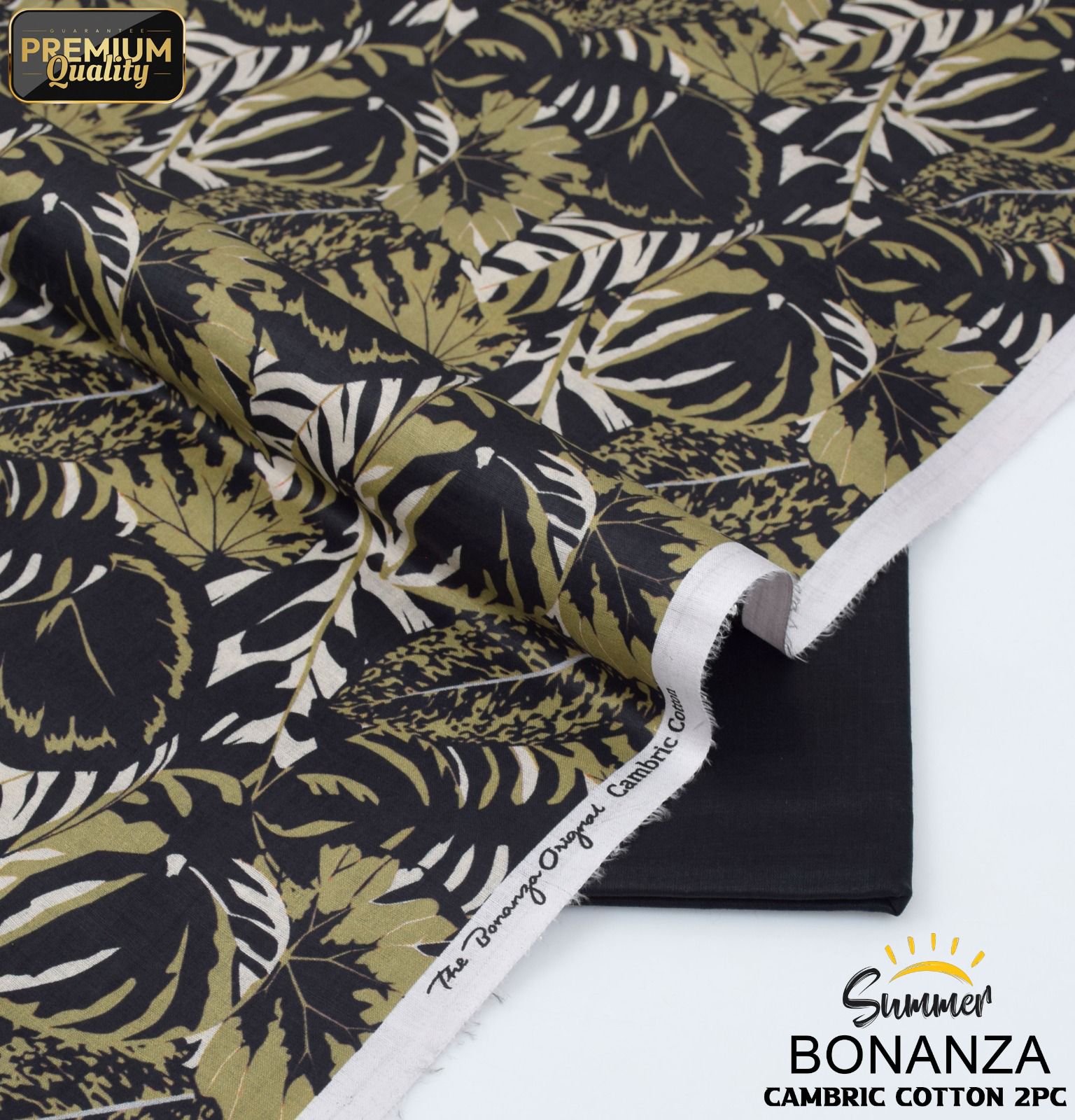 Bonanza Cambric 2-Piece Mid Season Un-Stiched