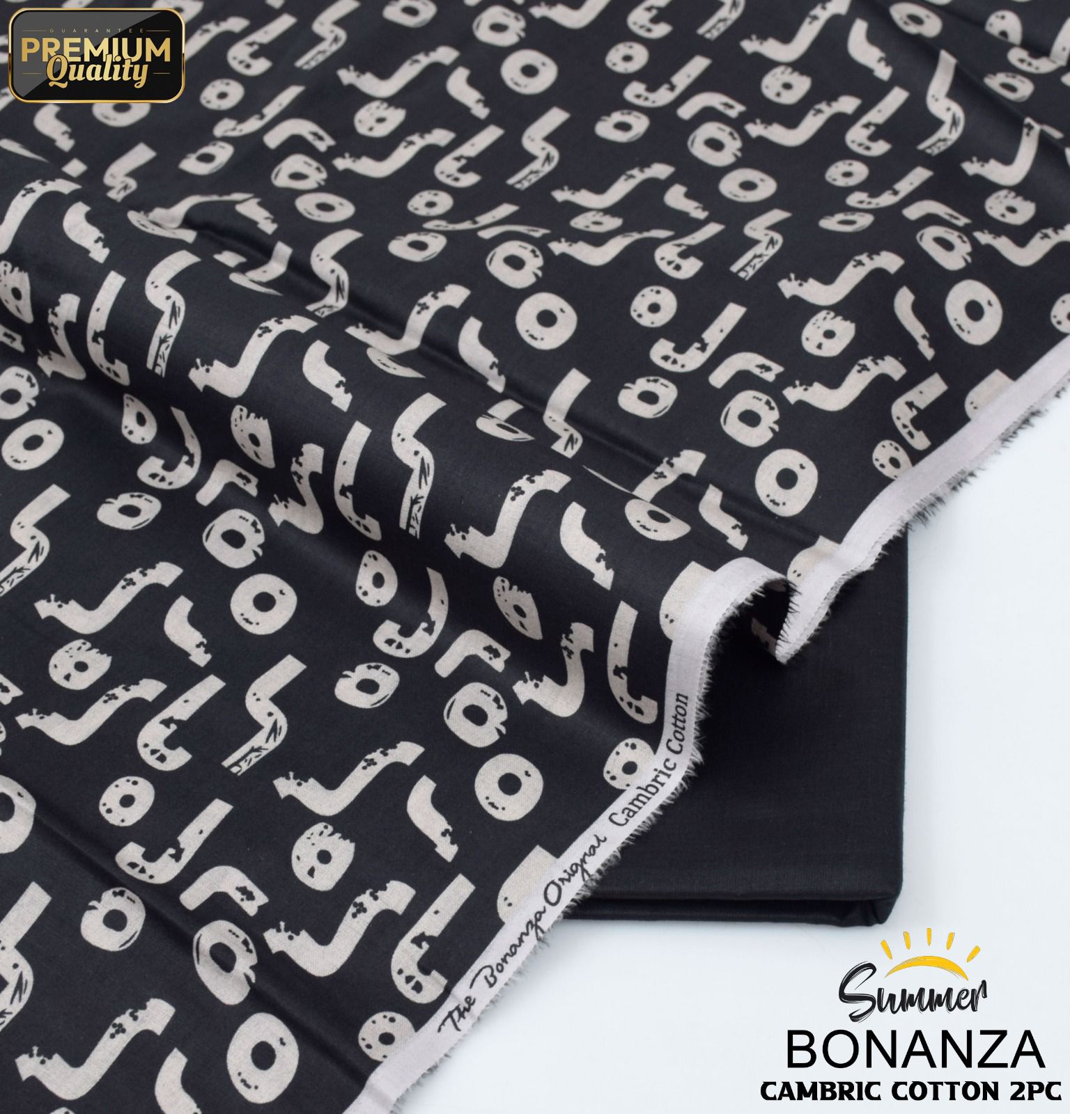 Bonanza Cambric 2-Piece Mid Season Un-Stiched
