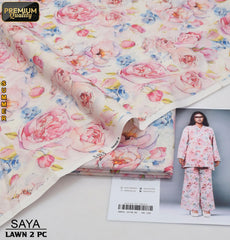 Saya Lawn 2-Piece Digital Print Unstiched