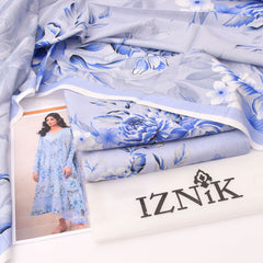 Iznik Digital Printed Khaddar 3-Piece Un-Stiched