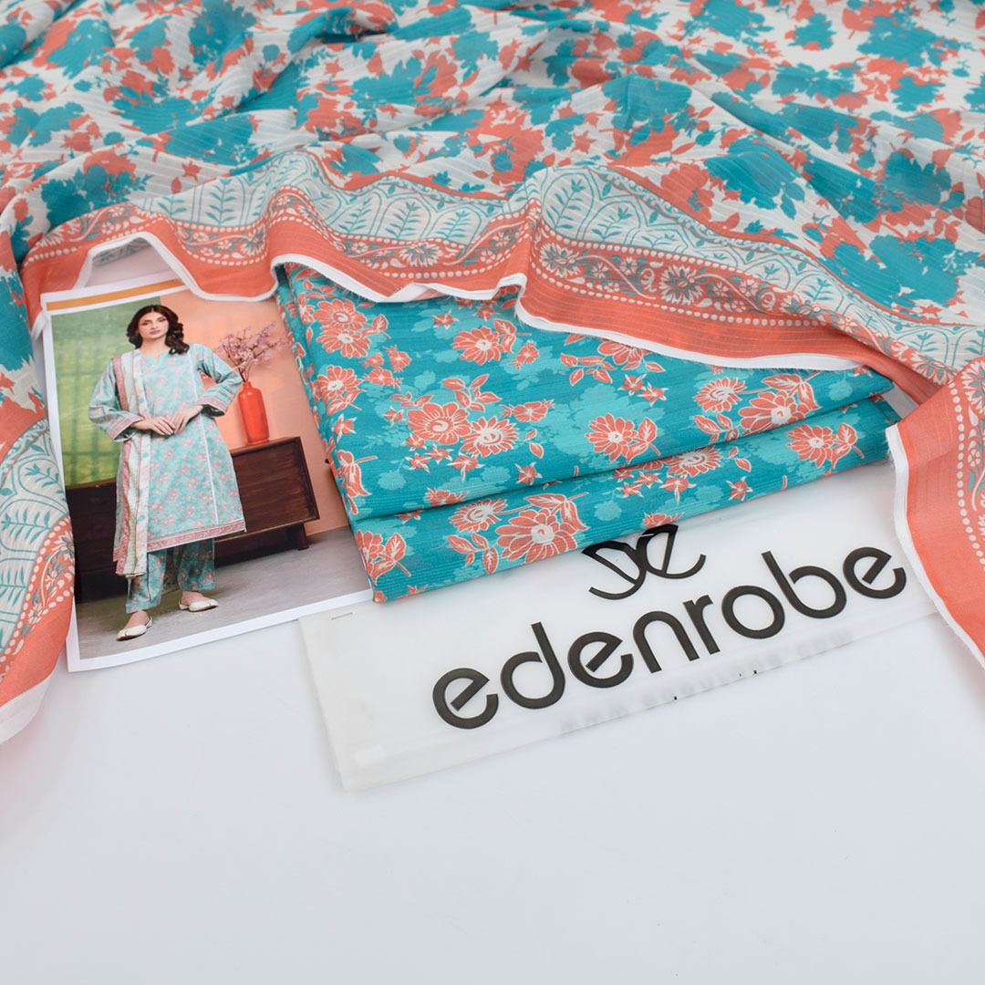 Edenrobe Tana Dora Lawn 3-Piece Unstiched