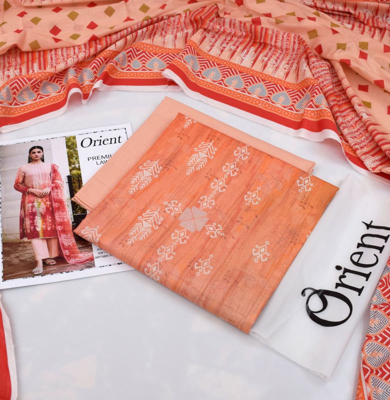 Orient Lawn 3-Piece Unstiched