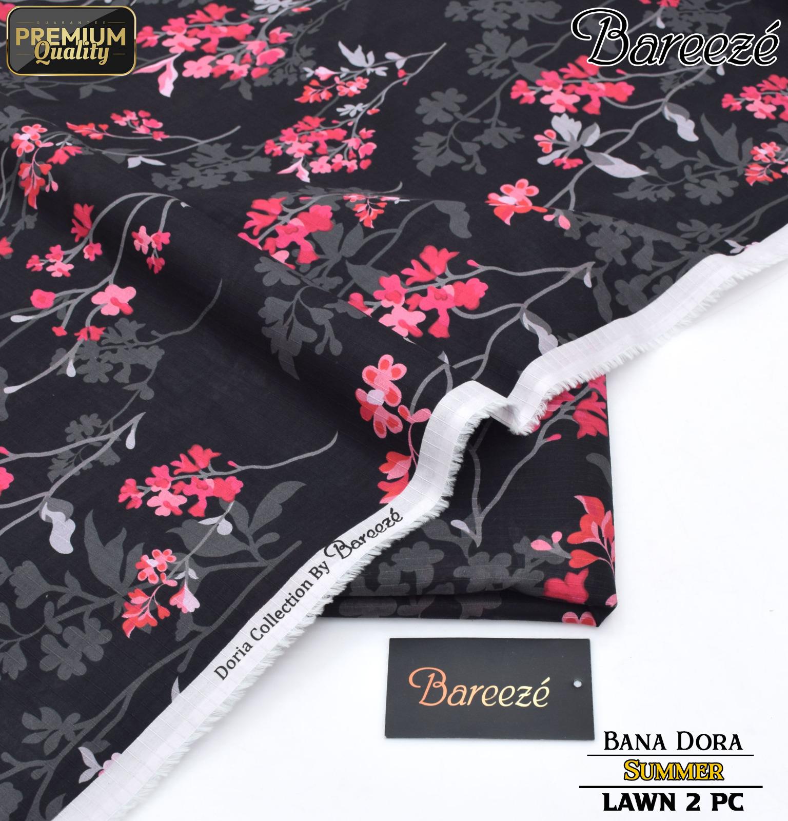 Bareeze Bana Dora Lawn Digital Printed 2-Piece Unstiched