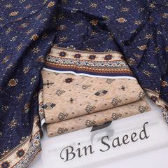 Bin Saeed Lawn 3-Piece Unstiched