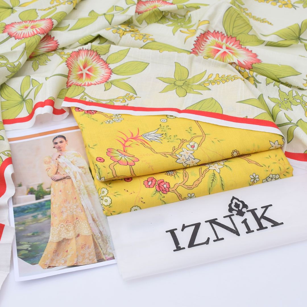 Iznik Khaddar 3-Piece Unstiched