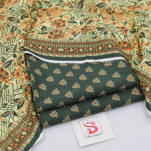 Bin Saeed Lawn 3-Piece Unstiched