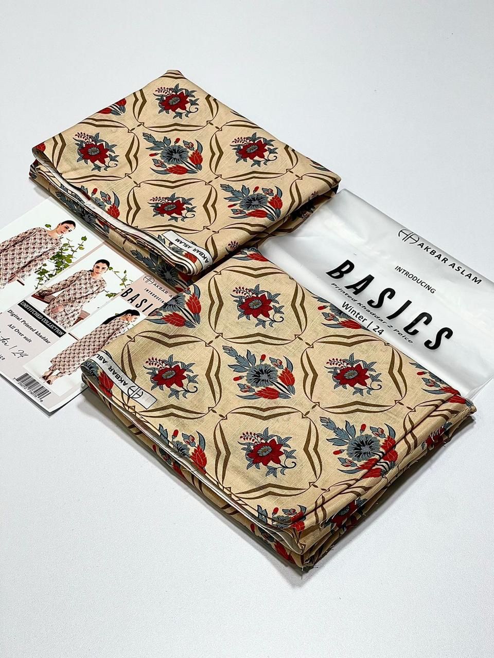 Akbar Aslam Khaddar 2-Piece Unstiched