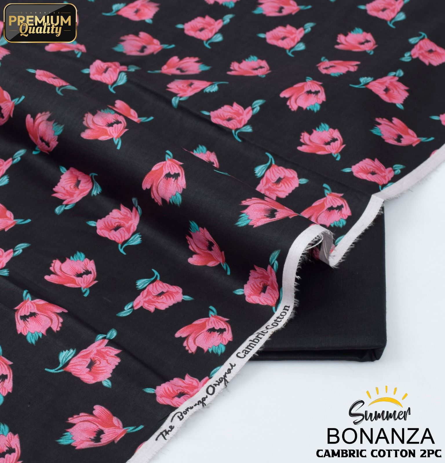 Bonanza Cambric 2-Piece Mid Season Un-Stiched