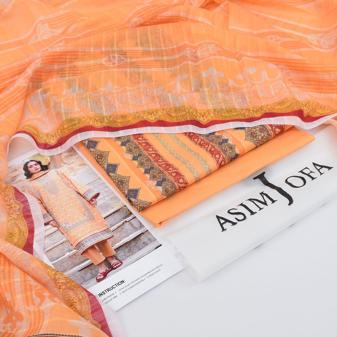 Asim Jofa Lawn 3-Piece Unstiched