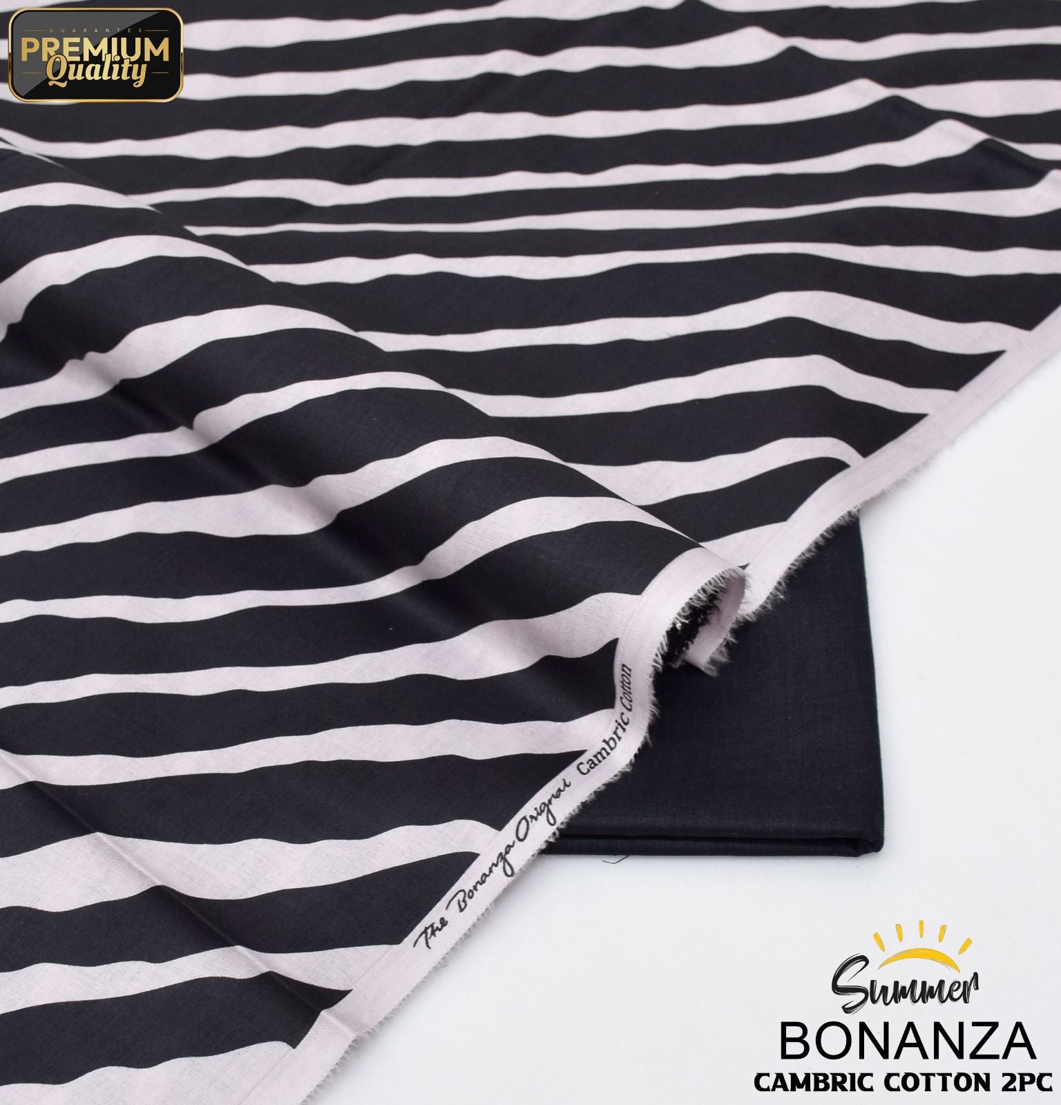 Bonanza Cambric 2-Piece Mid Season Un-Stiched
