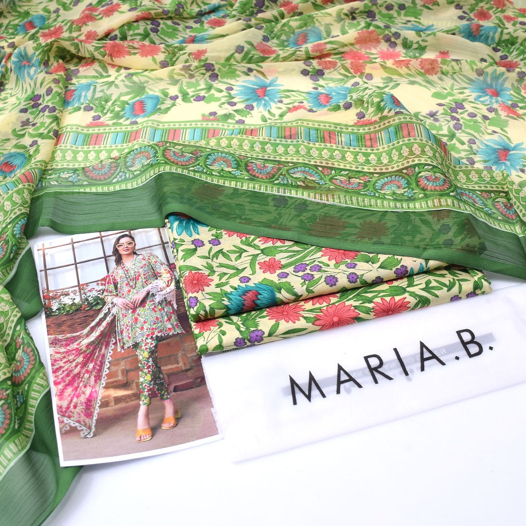 Maria.B Lawn 3-Piece Unstiched