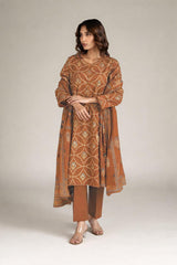 Khaadi Printed Lawn 3-Piece Un-Stiched