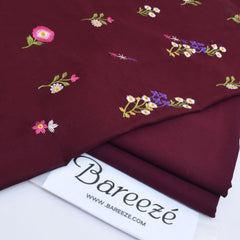 Indian Booti Karandi Embroidered 2-Piece Un-Stiched