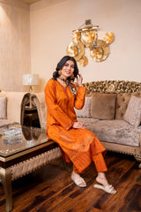Lawn Embroidered 2-Piece Un-Stiched Suit By Noura