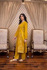 Lawn Embroidered 2-Piece Un-Stiched Suit By Noura