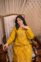Lawn Embroidered 2-Piece Un-Stiched Suit By Noura